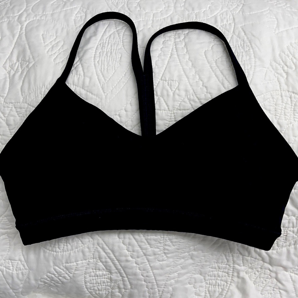 FLEO Black Sports Bra | Size M